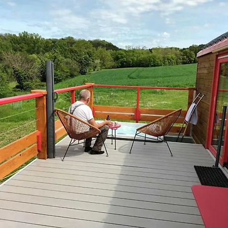La Roulotte Du Tonnelier Ferienhaus *