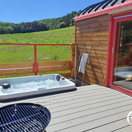 La Roulotte Du Tonnelier Ferienhaus Castelnau-de-Montmiral